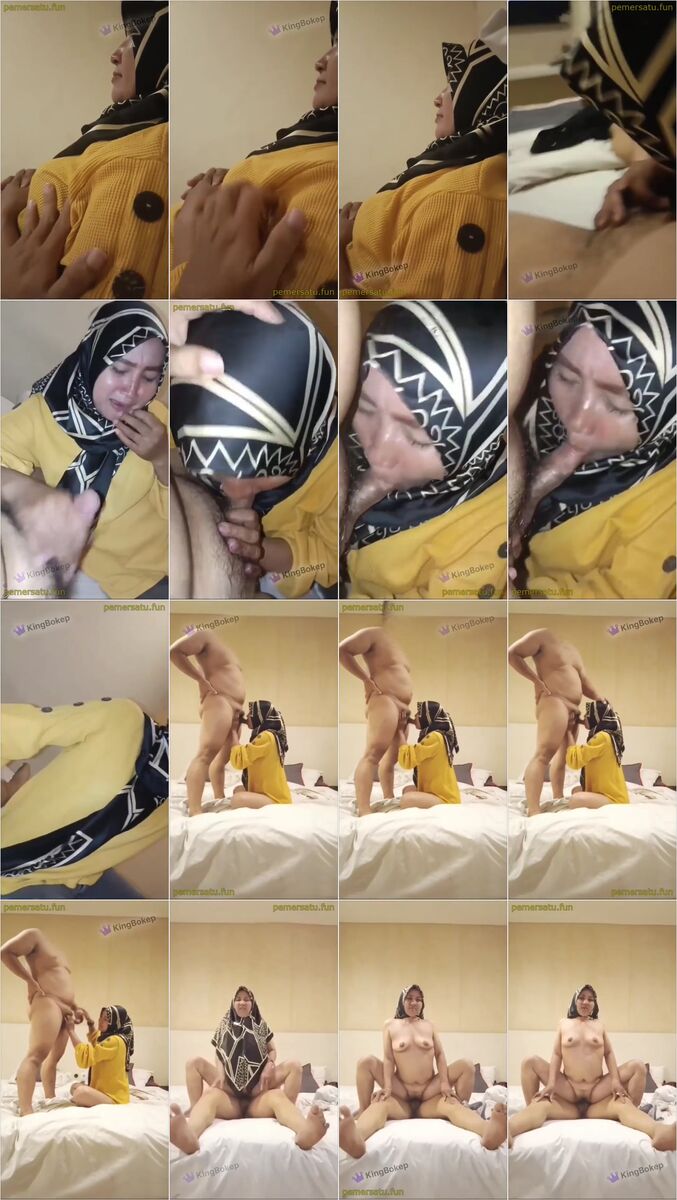 Satu Malam Bersama Tante Hijab Baju Kuning