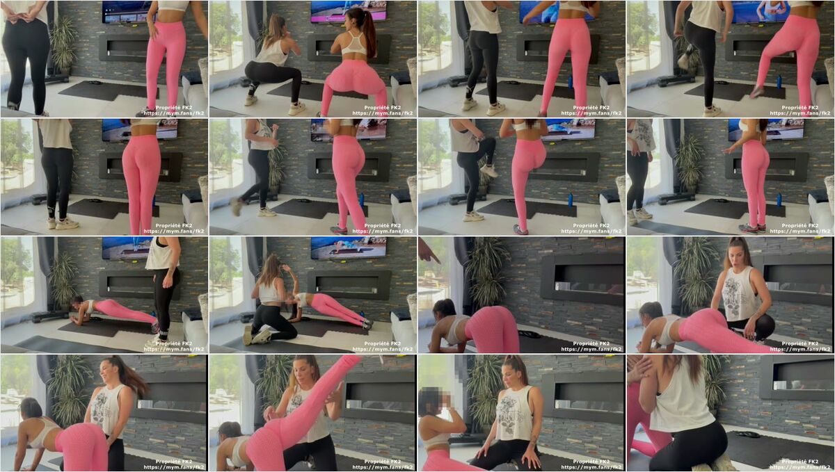 Fk2 • Coach Fitness XXX Ep1 – Je baise avec mon élève Angela Doll partie 1