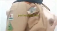 Hijab Abg Pramuka Tobrut Remas Toket Di Wc