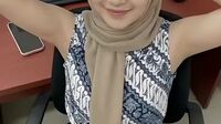 Hijab Kantoran Ketagihan Ngentot Digilir Teman Kantor