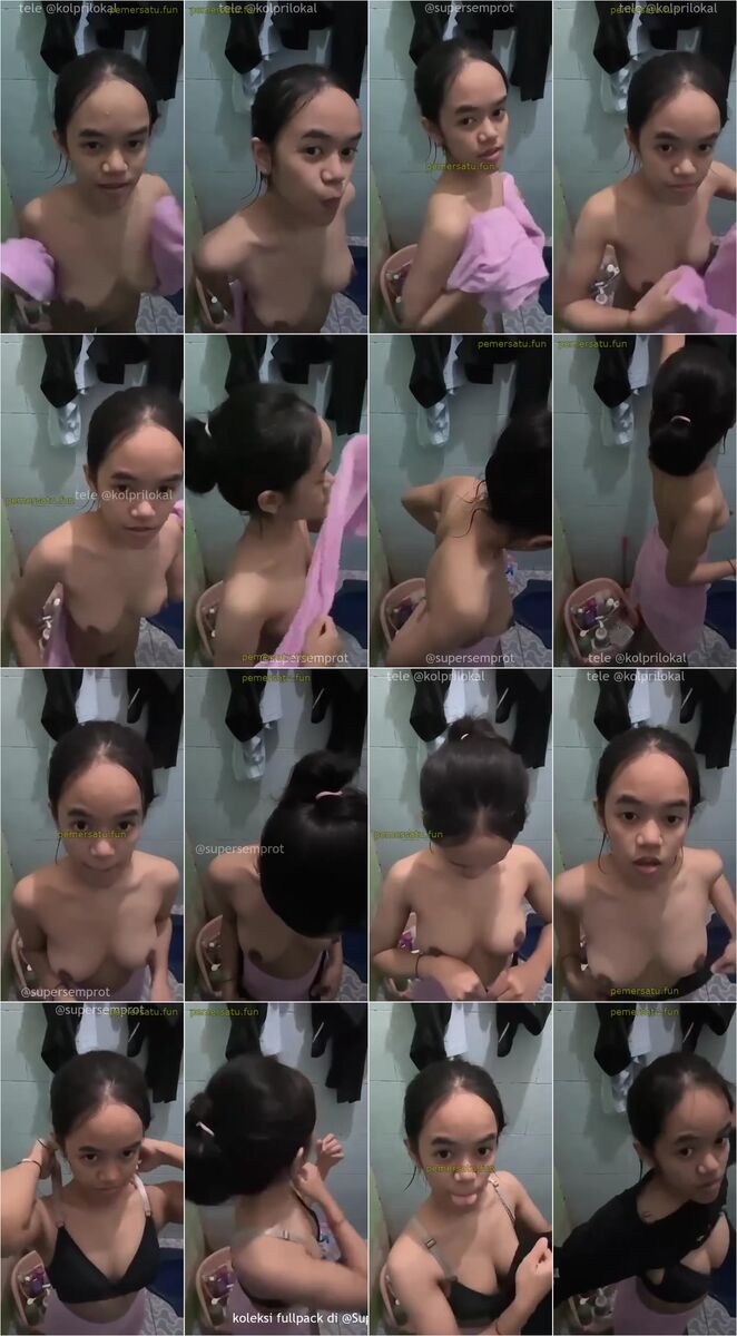 meli hijab binal abg 18yo rekam sedang mandi (7)