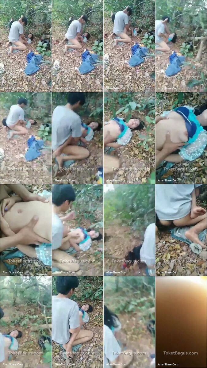 ABG Ngewe Disemak-semak Kepergok Dipaksa Ngulang Ama Warga