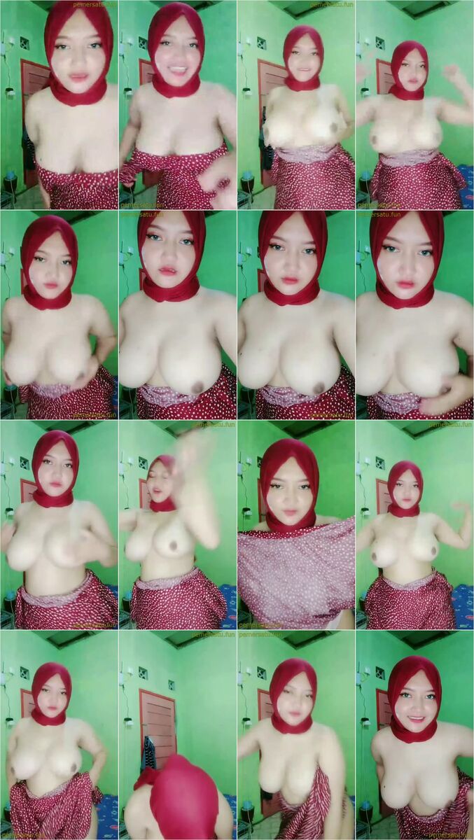 Vira hijab merah tobrut - HIJAB