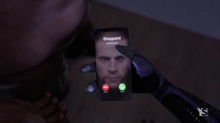 Mass Effect: Quarian Cheating on Shepherd with BBC