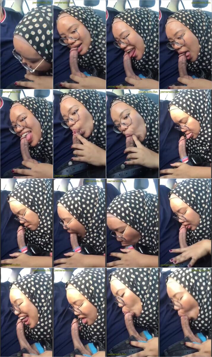 jilbab polkadot suka nyepong - HIJAB