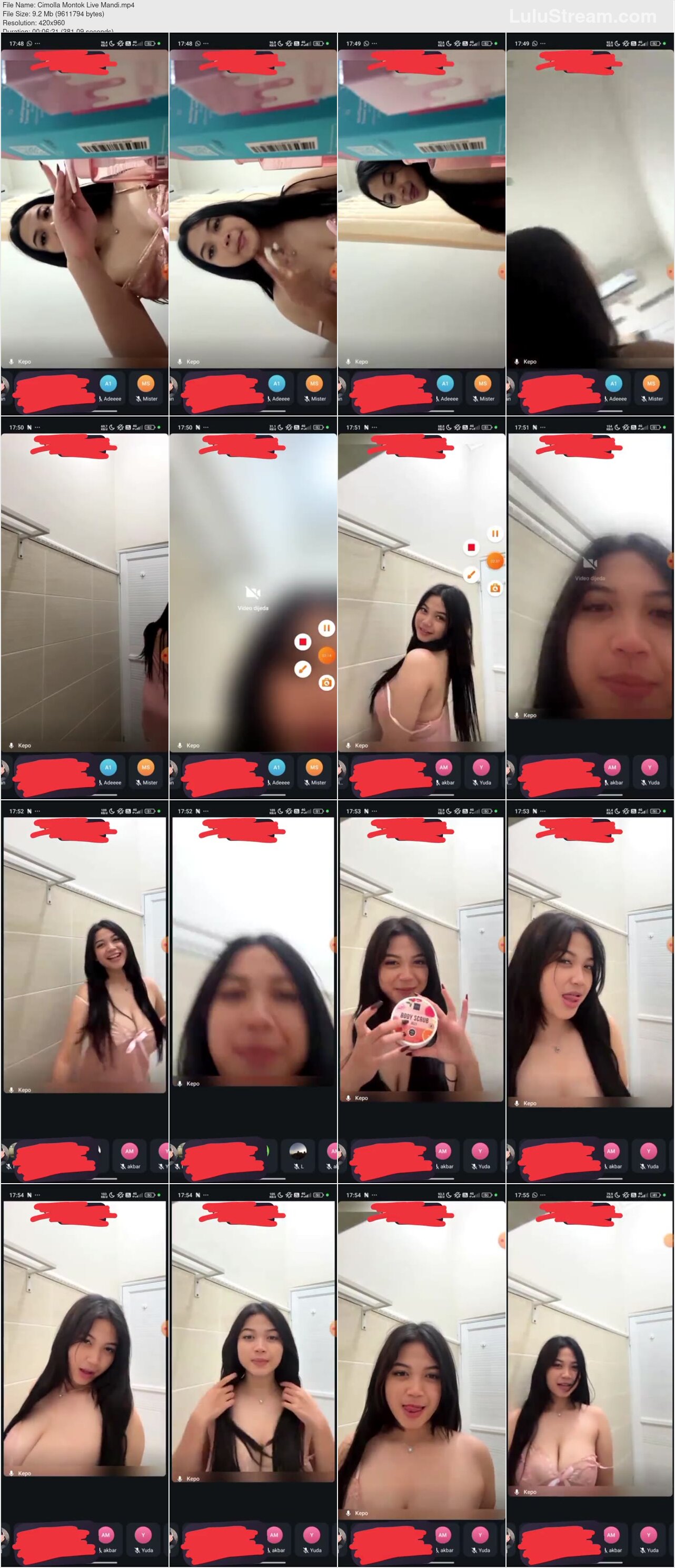 Cimolla Montok Live Mandi
