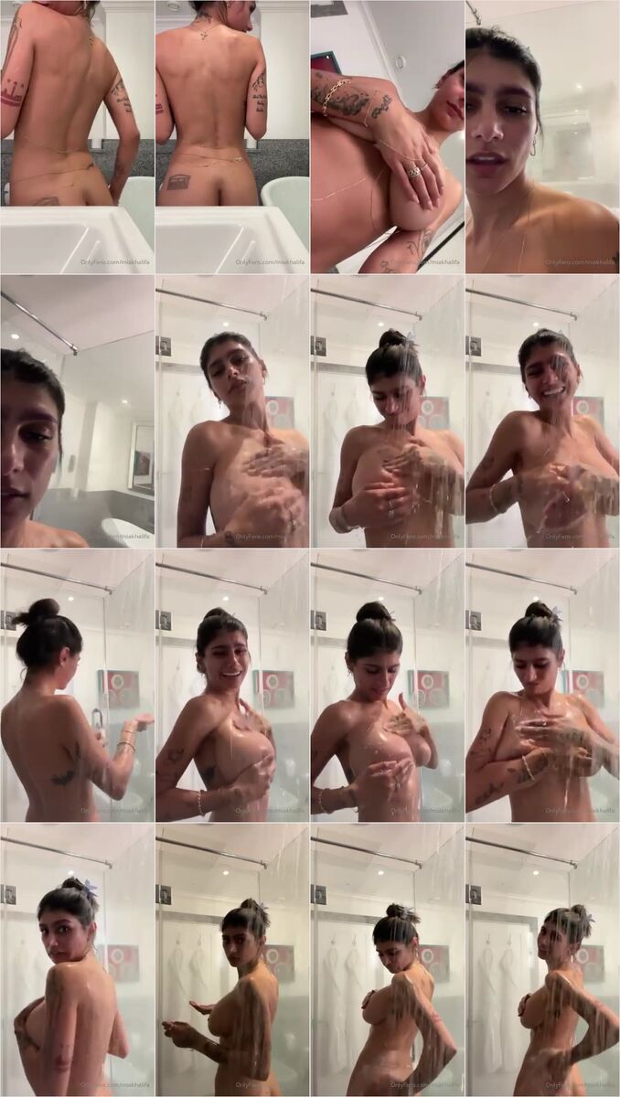 Mia Khalifa Steamy Shower Scene – OnlyFans Exclusive