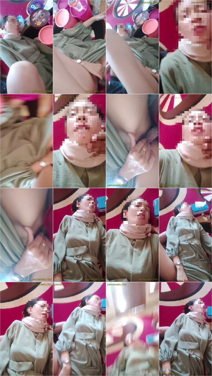 Lebaran Malah Ngewe Di Ruang Tamu Hijab