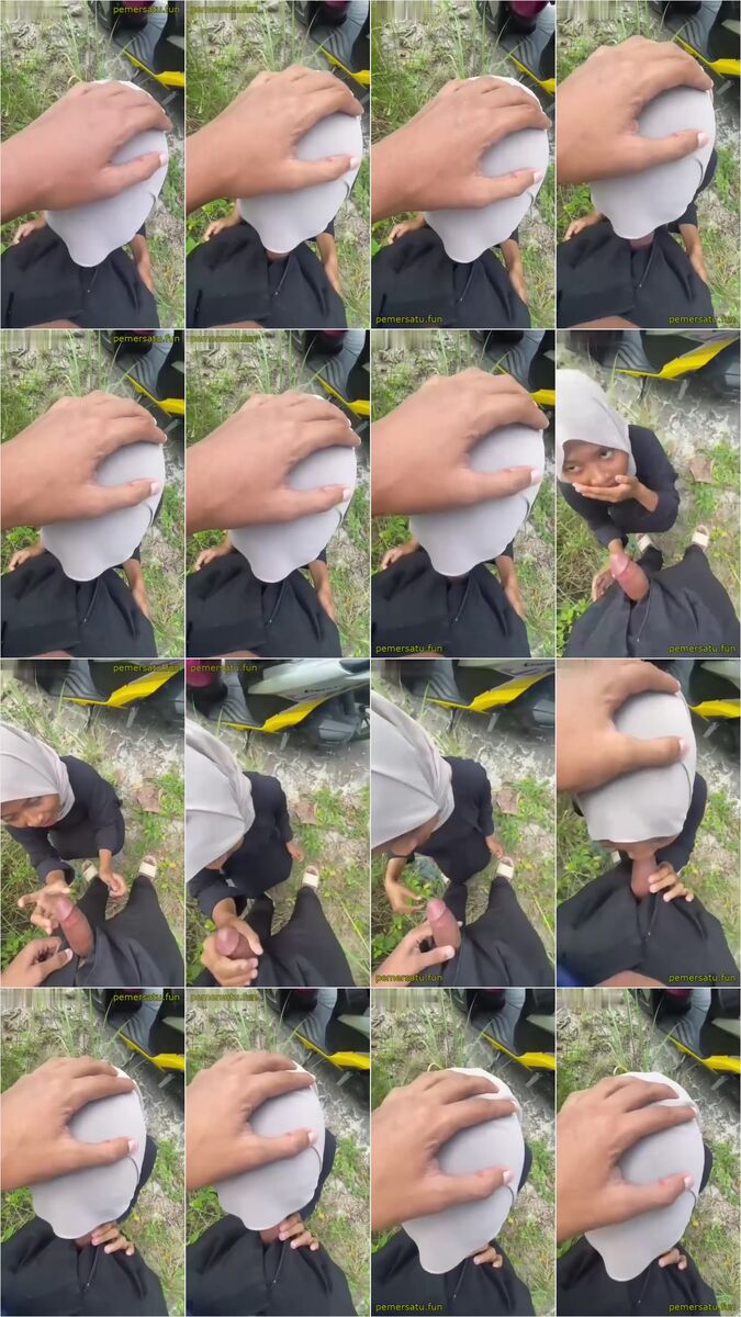 Nyepong Di Pinggir Jalan – Jilbab