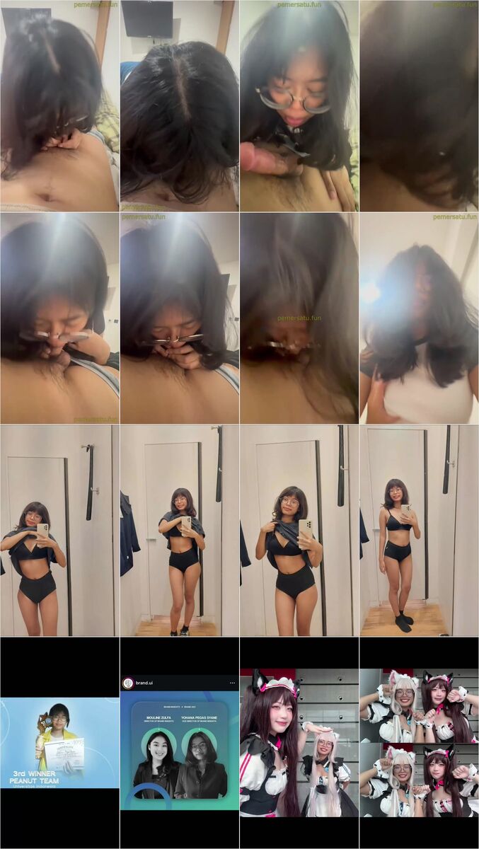 kompilasi pulang kampus yohana mahasiswi ui 18yo sepong entot