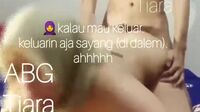 Jilbab Abg Tiara Digangbang Doggystyle Sambil Nyepong