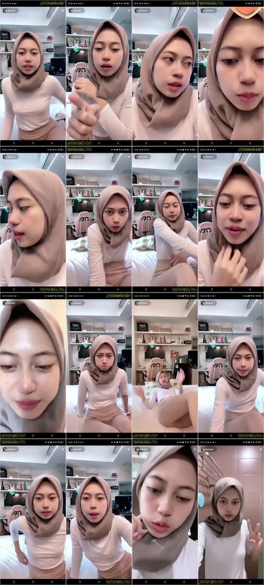 jilbab hijab suhee0 live tiktok lepas bh dan mandi basah (2)