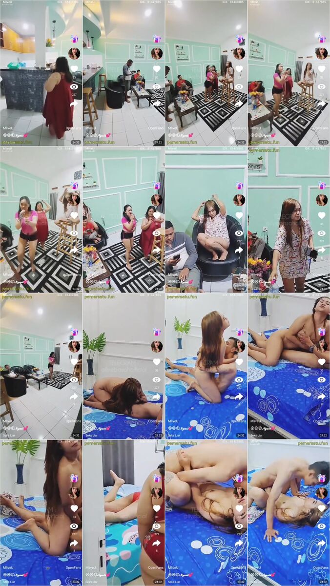 Lagi Asik Karaoke Rame-Rame Dia Malah Ngentot