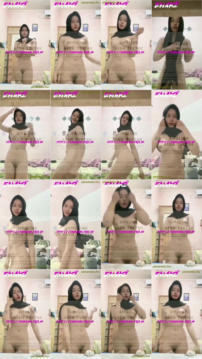 HIJAB JOGET TIKTOK SAMBIL BUGIL - Hijab