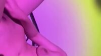 Hanisah Hijab Kacamata Abg 18Yo Tocil Kurus Mov (9)