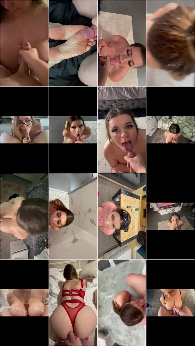 Enyaa off – Compilation Ejac Pipe Cumshot Creampie