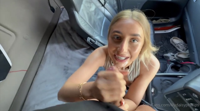 OnlyFans Lily Phillips Fucked Hard In A Truck Round 2