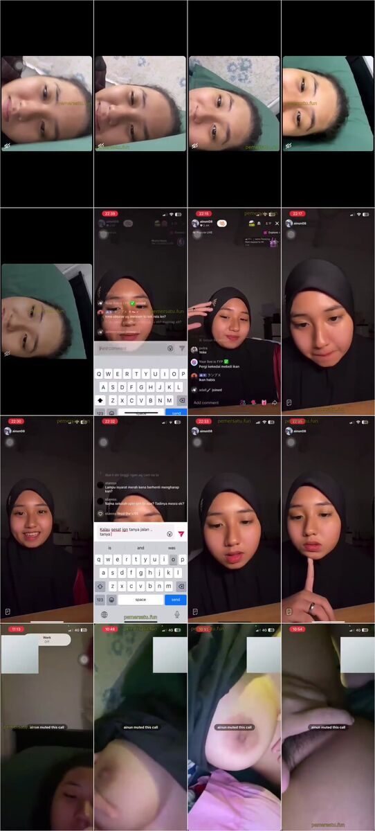 Kompilasi Ainun Hijab Pulen Abg 18yo Vcs