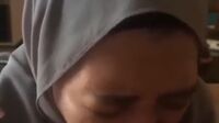Hijab Sepong Driver Grab Car