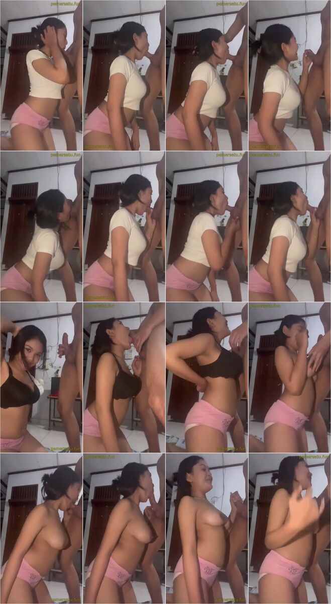 Di blowjob toket gede
