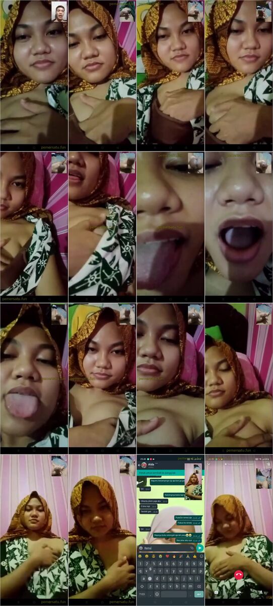 ometv abg 18yo Pakai Hijab Batik update 08mei2026 (11)