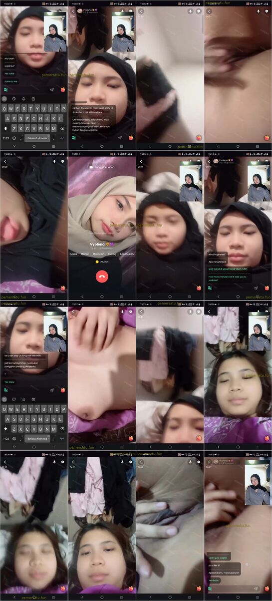 Kompilasi Lathifah Vyolena Abg 18yo Hijab Vcs Spill Semuanya