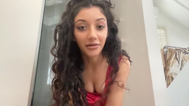 OnlyFans Jasminx - Christmas Live Stream Strip Dance And Masturbate