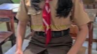Abg Pramuka Seragam 18Yo Imut Dientot Enak Di Kelas