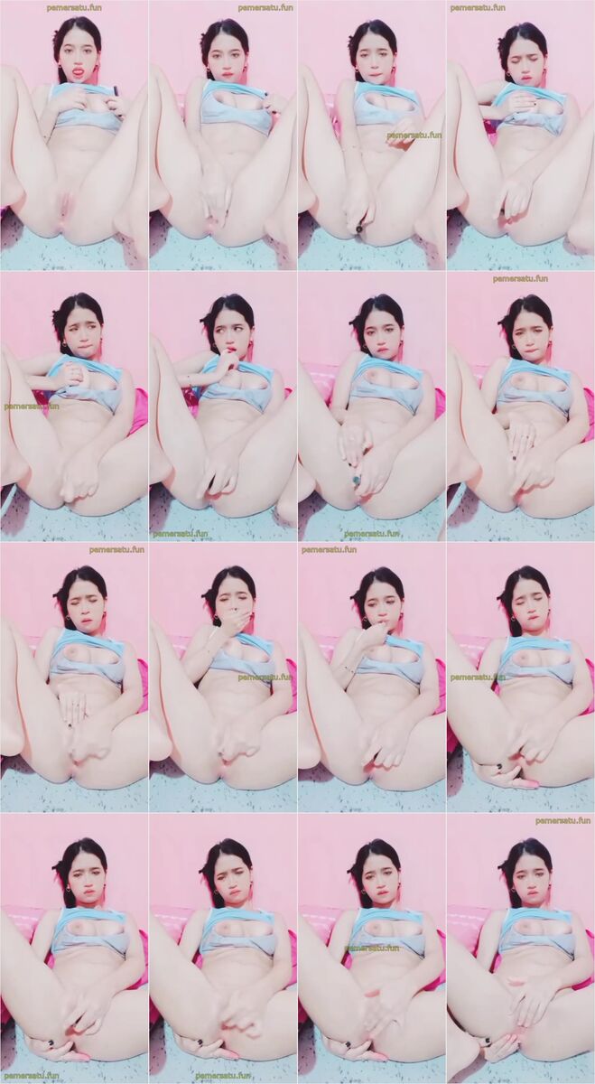 Miss Sherly Hijab Cakep colmek menggoda pakai pensil