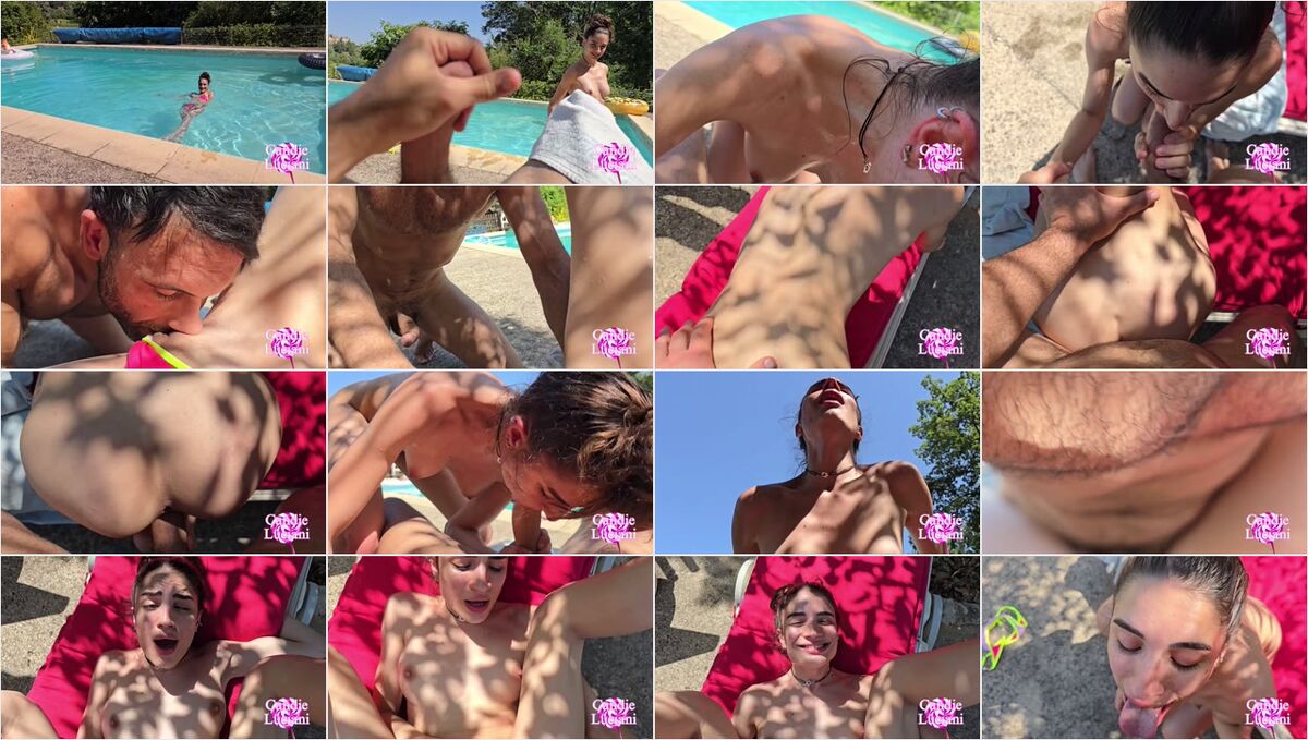 Candie Luciani • Enjoying the Pool with Emmanuel Torquemada
