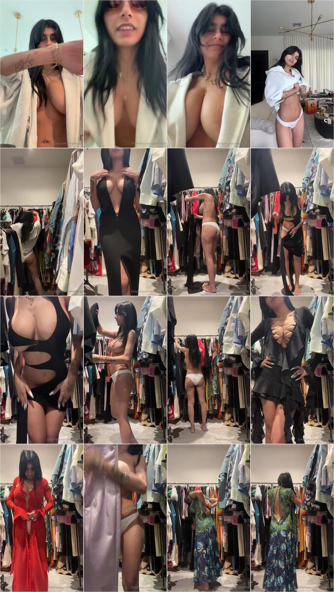 Mia Khalifa Sexy Onlyfans Video – Getting Ready in Hot Dress