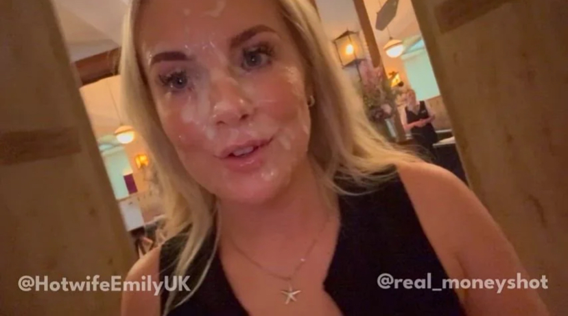 Emily Walters First Ever Cum Walk