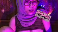Hijab Jilbab Ukhty Merangsang Diri Sendiri (24)