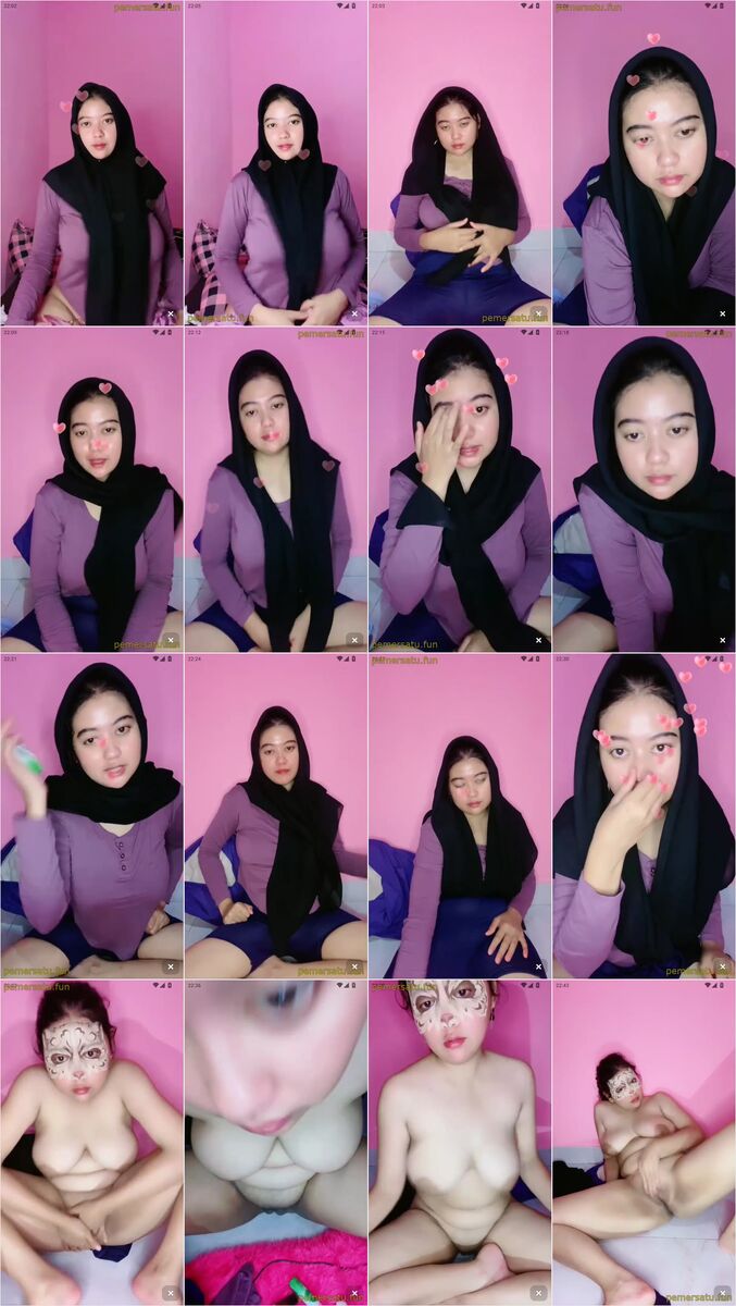 kompilasi US NANA HIJAB DREAM BUKA BAJU SAMPAI TELANJANG COLMEK