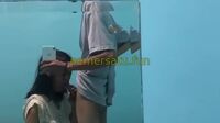 Abg 18Yo Zeylin Geyya Sepong Pakai Daster Depan Cermin
