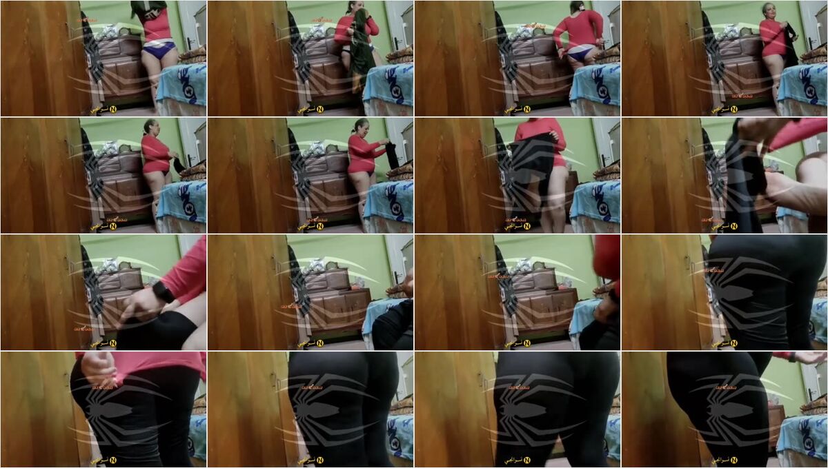 الديوث بيسيب الكاميرا في اوضه امه علشان يصورها وهي بتغير