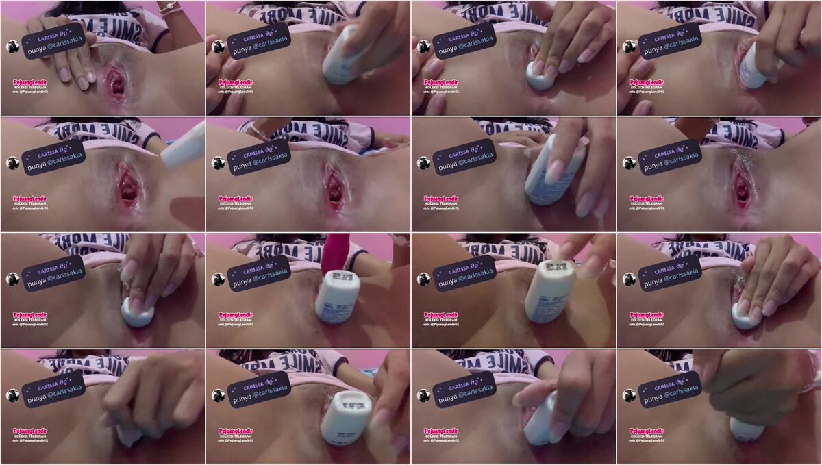 Carissakia Sma 4 pamer lobang memek pink banget