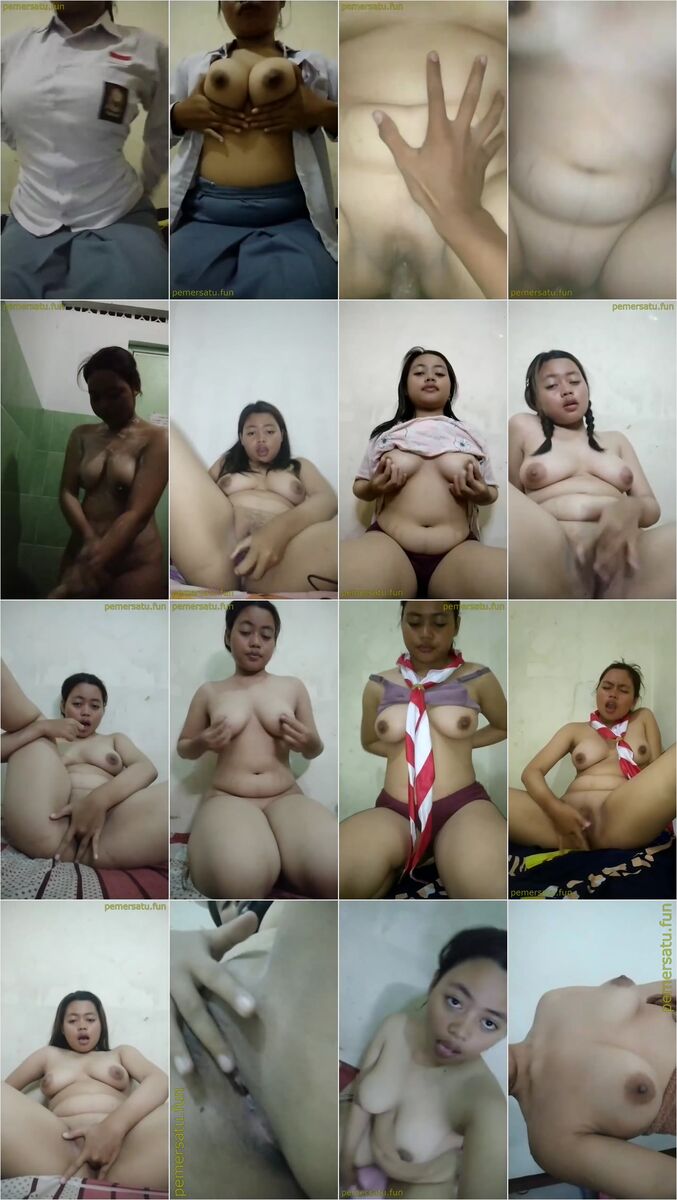 kompilasi teresa hijab pramuka abg 18yo lugu binal