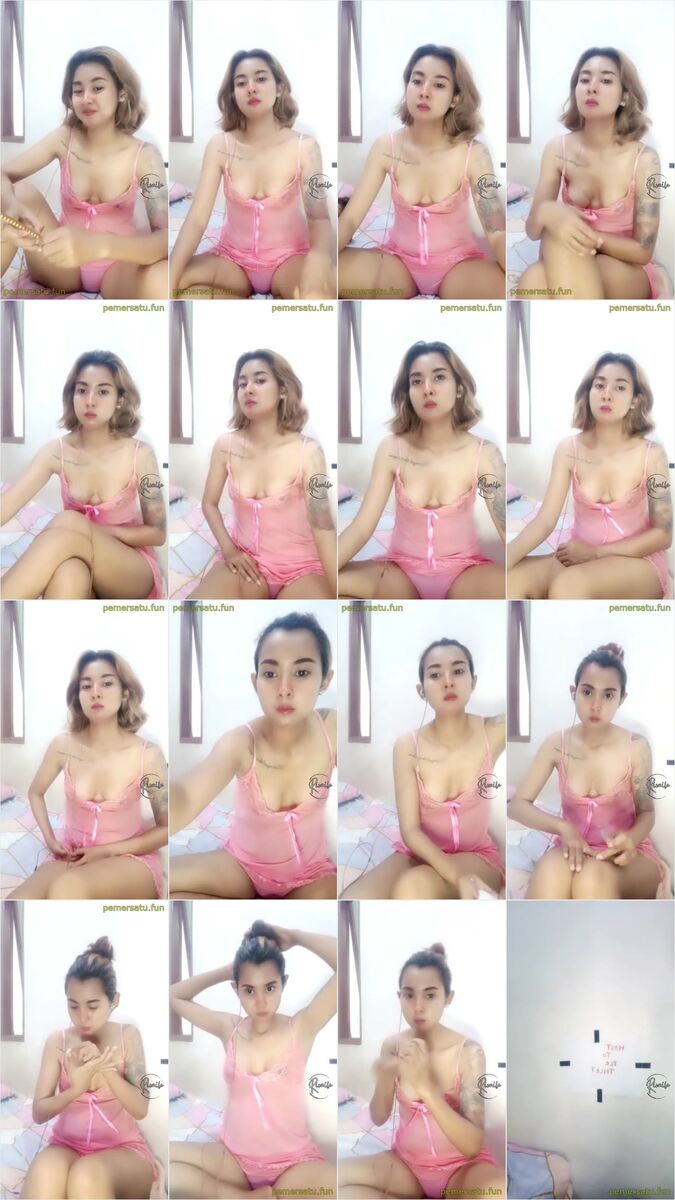 kompilasi MARLENE daster pink live