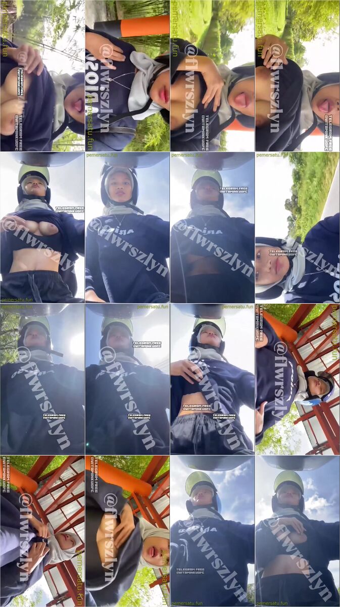 kompilasi hijab flwrzlyn abg 18yo eksib