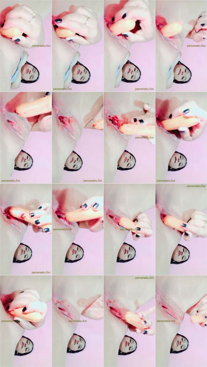 Miss Sherly Hijab Cakep POV Colmek pakai lipstik sampai berdarah