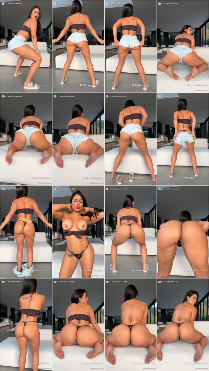 Steffy Moreno Strips And Seduces While Dancing Steffy Moreno Strips And Seduces While Dancing