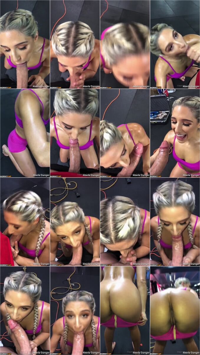 Abella Danger Behind The Scenes Blowjob