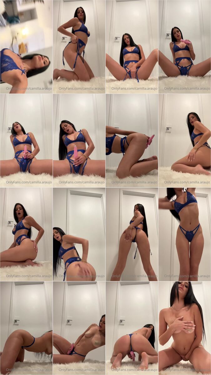 Camilla Araujo Vibrator Makes My Pussy Wet