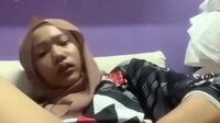 Saniah Hijab Abg 18Yo Colok Memek Sampai Lebar (36)