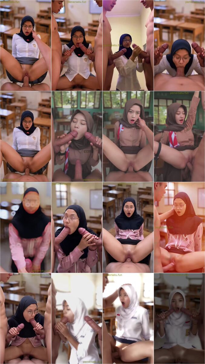 jedag jedug trailer abg 18yo hijab digangbang di kelas