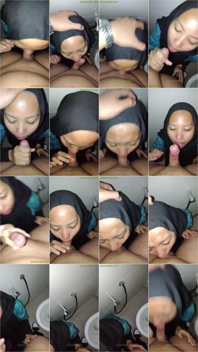 hijab manis cakep dientot enak di kamar karaoke (9)