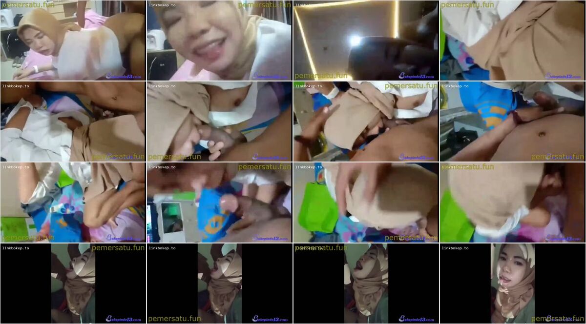 Jilbab Tante Dibuat Enak Sama Om